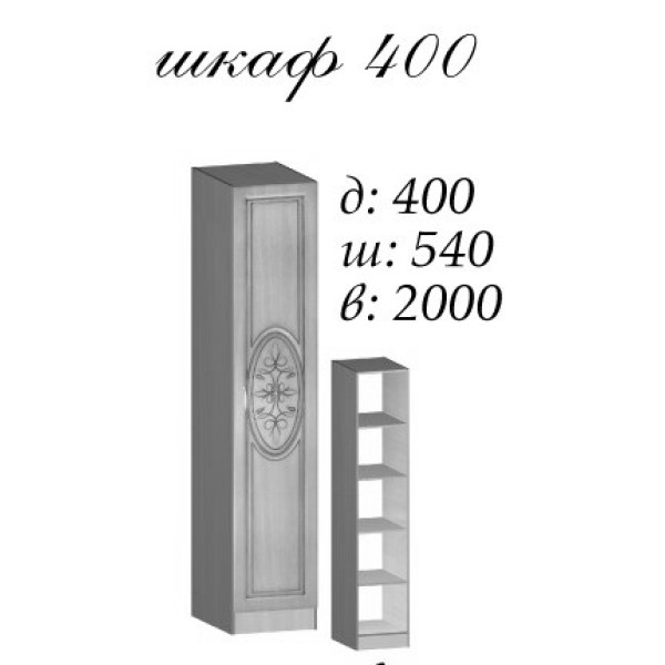 Пенал Василіса 400 (Майстер форм)