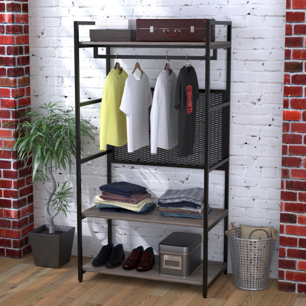 Стійка-вішалка для одягу та взуття LV-100 (Loft Design)