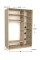Шкаф купе практик 33-1400-600-2400 (Garant)