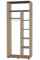 Шафа купе люкс 3-1000-600-2400 (Імперія меблів)