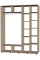 Шафа купе стандарт 19-1900-600-2200 (Імперія меблів)