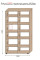 Шкаф-купе макси-1800-600-2400 (Алекса)