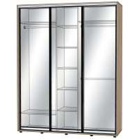 Шафа купе люкс 80/3-1900-600-2200 (Імперія меблів)