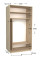 Шкаф купе практик 24-1200-600-2400 (Garant)