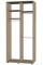 Шафа купе люкс 10-1100-450-2400 (Імперія меблів)