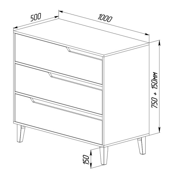 Комод Wood (Garant)