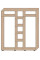 Шкаф-купе шк-04-2000-600-2100 (Алекса)