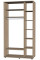 Шафа купе люкс 25-1300-450-2400 (Імперія меблів)