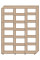 Шафа-купе максі-2200-450-2400 (Алекса)