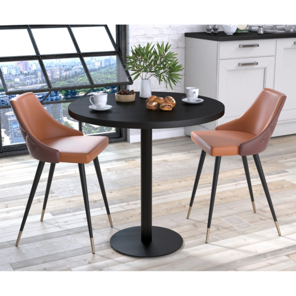 Кухонний стіл круглий BS-450 (Loft design)
