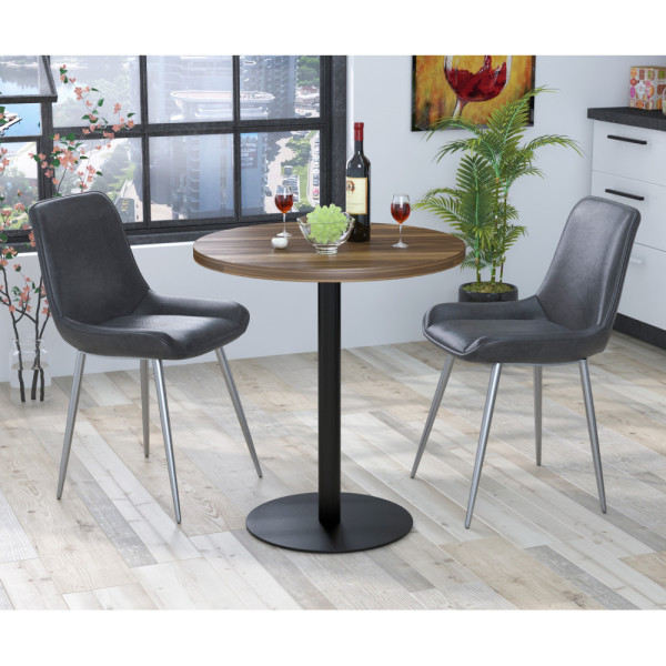 Кухонний стіл круглий BS-450 (Loft design)