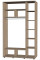 Шафа купе люкс 33-1400-450-2400 (Імперія меблів)