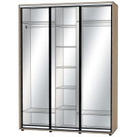 Шафа купе люкс 72/3-1800-450-2400 (Імперія меблів)
