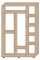 Шафа-купе модерн-03-1500-600-2200 (Олекса)