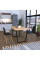 Опора для столу Трапеція 1шт. (Loft design)