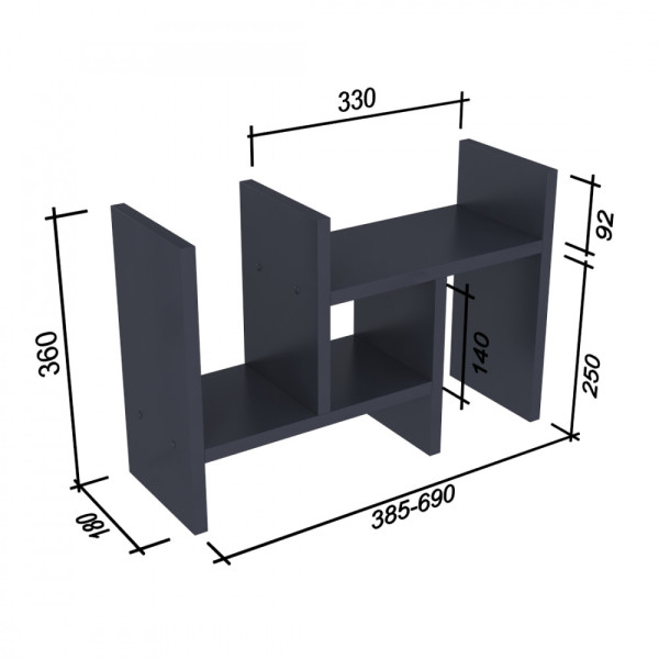 Надставка на стіл NS-2 (Loft design)