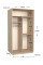 Шафа купе практик 2-1000-600-2400 (Garant)